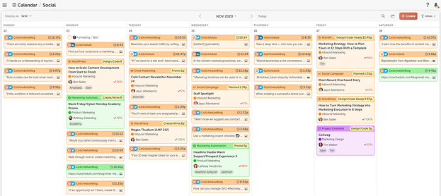 OMG | Everything You Need to Create a Content Calendar (+ Templates)