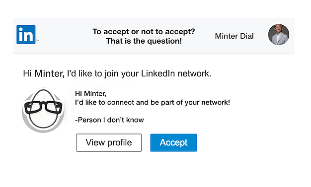 linkedin message